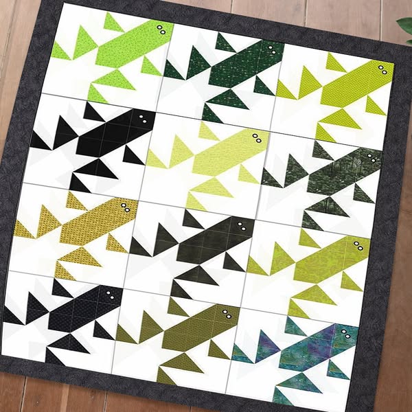 Leapfrog Serenade Quilt Pattern