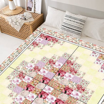 Rose Petal Path Quilt Pattern