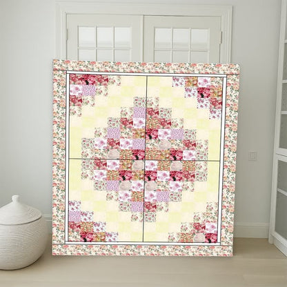 Rose Petal Path Quilt Pattern